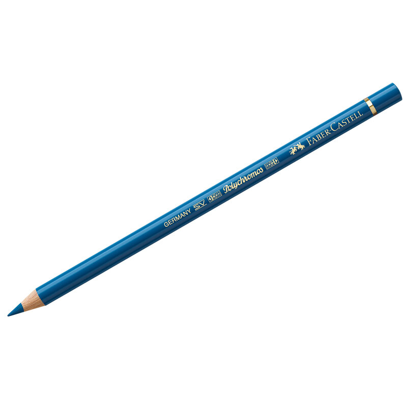 Карандаш художественный Faber-Castell "Polychromos", цвет 149 бирюзово-голубой, 6 шт