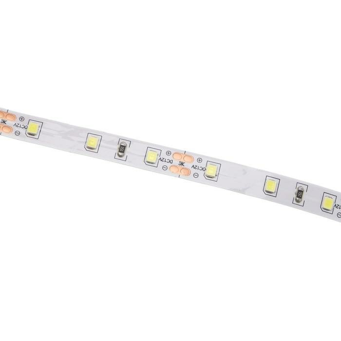 Светодиодная лента Ecola PRO, 12В, SMD2835, 5 м, IP20, 8Вт/м, 60 LED/м, 6000К - фотография № 3