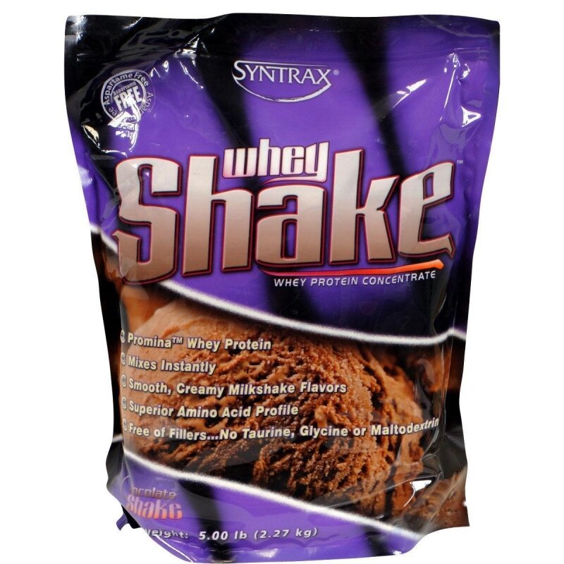 Протеин SYNTRAX Whey Shake (5 lbs) - Chocolate Shake.