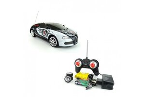 Гоночная машина HuangBo Toys Veyron 4WD 1:24