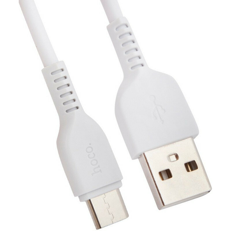 Кабель LP USB 2.0 - USB Type-C 1 метр Hoco X13 белый 0L-00037532 1056460