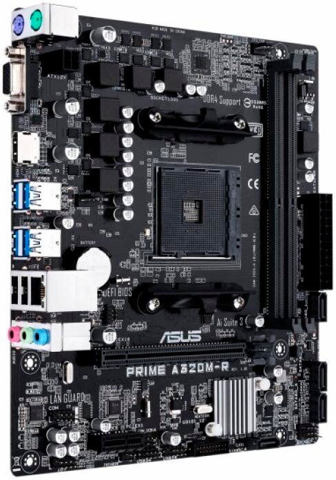 Материнская плата mATX ASUS PRIME A320M-R-SI