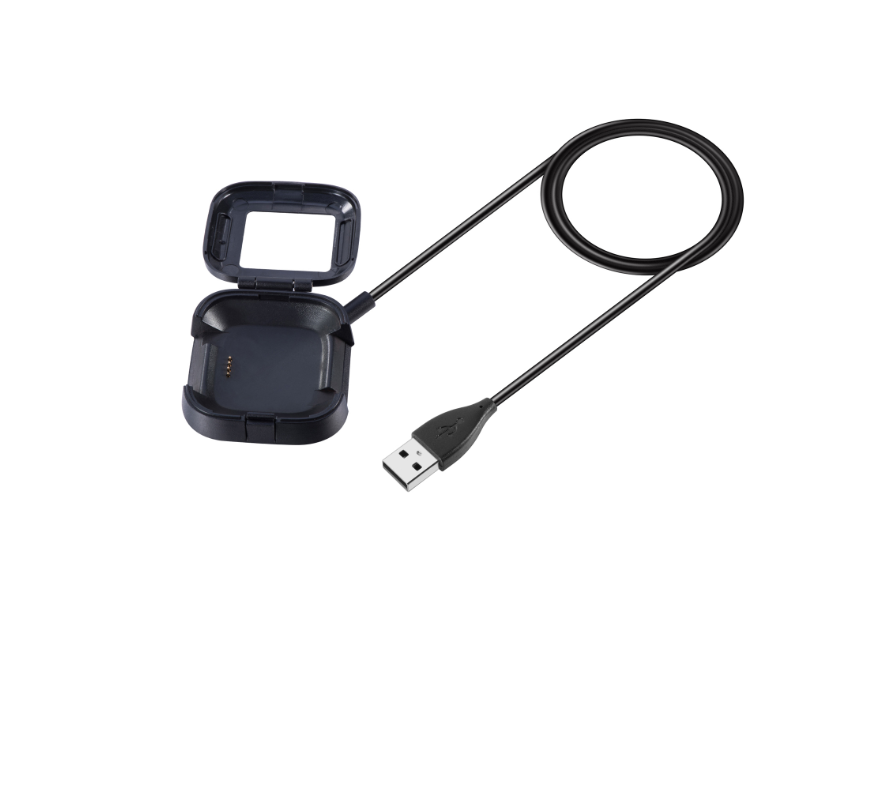 USB-зарядное устройство/док-станция магнитный кабель MyPads для умных смарт-часов Fitbit Versa 2/ Fitbit Versa Lite Edition