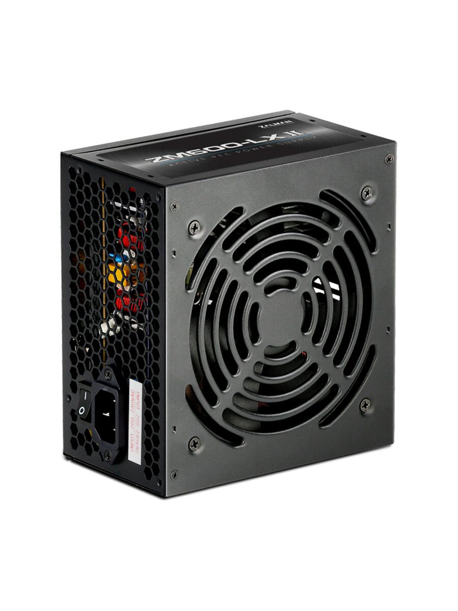 Блок питания Zalman ATX 600W ZM600-LXII, черный