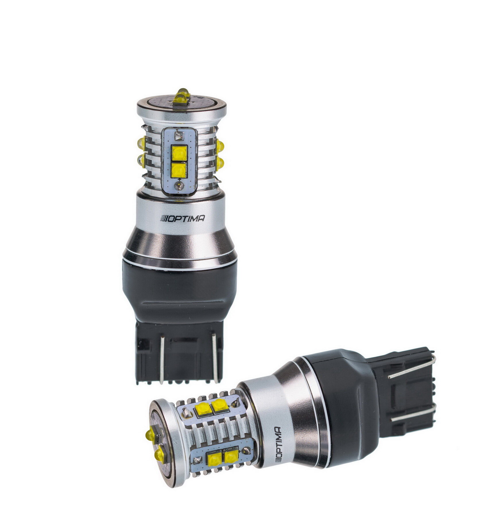 Светодиодная лампа Optima Premium W21/5W (7443) MINI CREE XB-D CAN 5100k 12V (белая) (1 лампа)