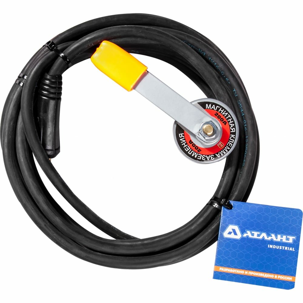 Атлант Зажим массы с кабелем 3м в сборе К16 Экстра TDH_ATL_EX16_3MT