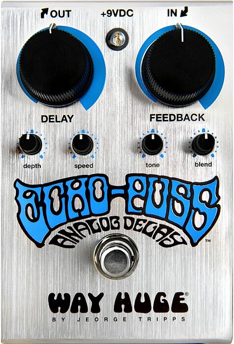 DUNLOP WHE702S Echo-Puss™ Analog Delay эффект гитарный, аналоговая задержка