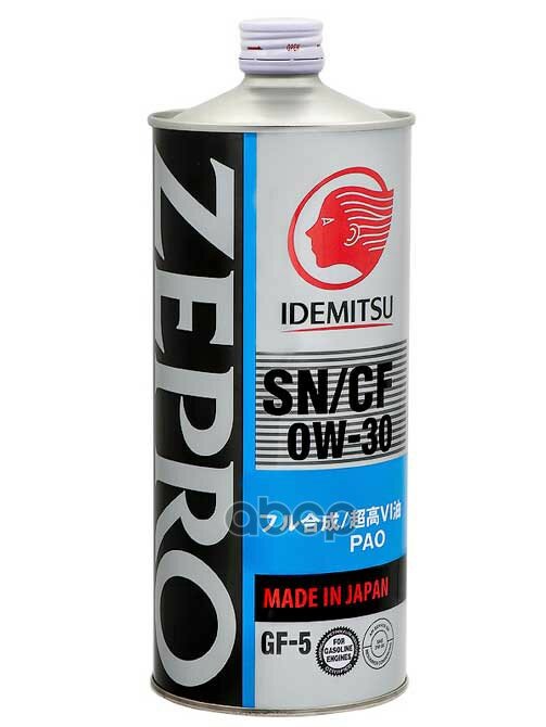 IDEMITSU Idemitsu 0w30 Zepro Touring Pro Sn/Gf5 1л.