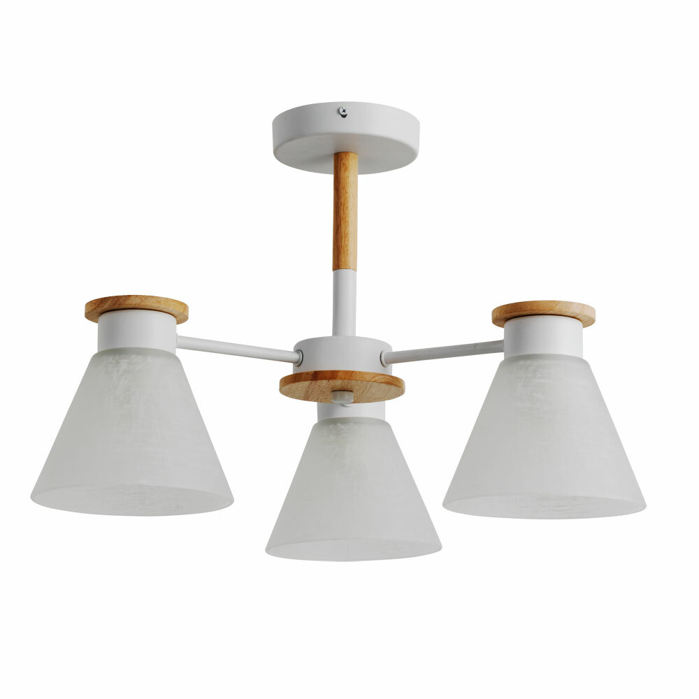 Потолочная люстра Arte Lamp Tyler A1031PL-3WH, Белый, E27