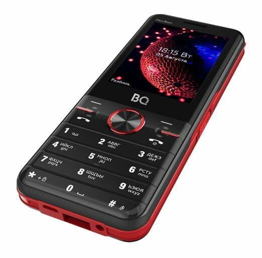 Мобильный телефон BQ 2842 Disco Boom Black+Red