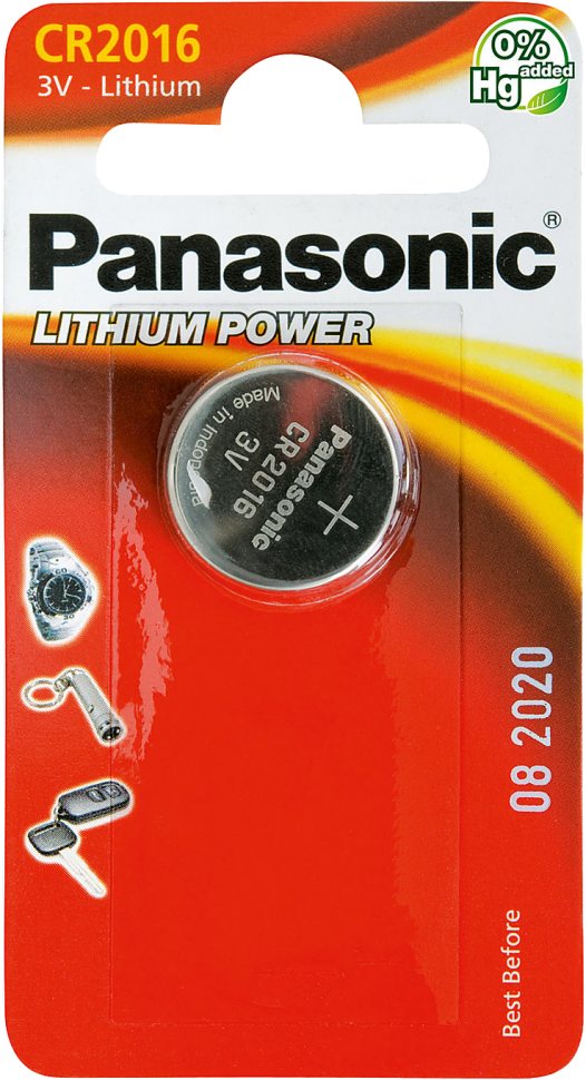 Батарейка Panasonic Lithium Power CR2016