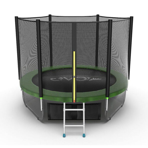 Батут EVO JUMP External 8ft (зеленый) + нижняя сеть