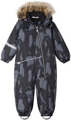 Комбинезон LASSIE 710752-9995 Winter overall, Nyuka для детей, цвет чёрный, размер 074