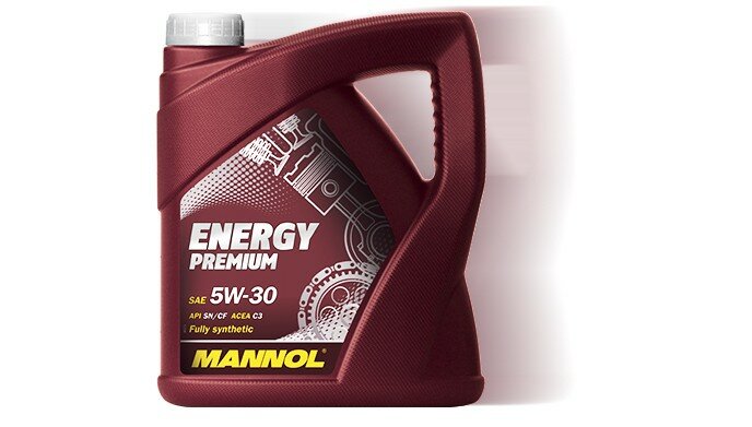 MANNOL Energy Premium SAE 5W-30 (4л.) Синт.моторное масло API SN/CF; ACEA C3; GM dexos2