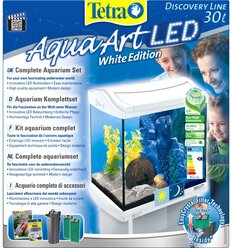 Аквариум с оборудованием TETRA AquaArt LED Aquarium Crayfish 30 литров, белый