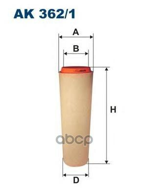 Фильтр Воздушный Filtron арт. AK3621