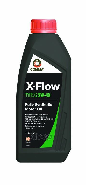 COMMA   . X-Flow Type G 5w40, 1.
