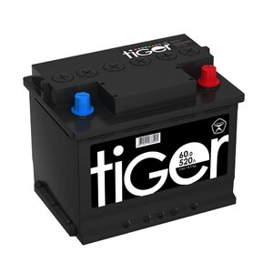 Аккумулятор Tiger 60 Ач 520А обратная полярность
