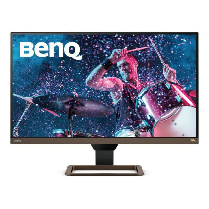 Монитор BENQ 27" EW2780U IPS LED backlight 3840x2160 60Hz 16:9 350 cd/m2 5ms(GtG) 16,7M:1 1300:1 99%sRGB 178/178 2*HDMI2.0 DP USB Type-C Speakers 5W*2 Metallic Brown/Black ( 9H.LJ7LA.TBE, 4K, UHD, LCD, дисплей ЖК )