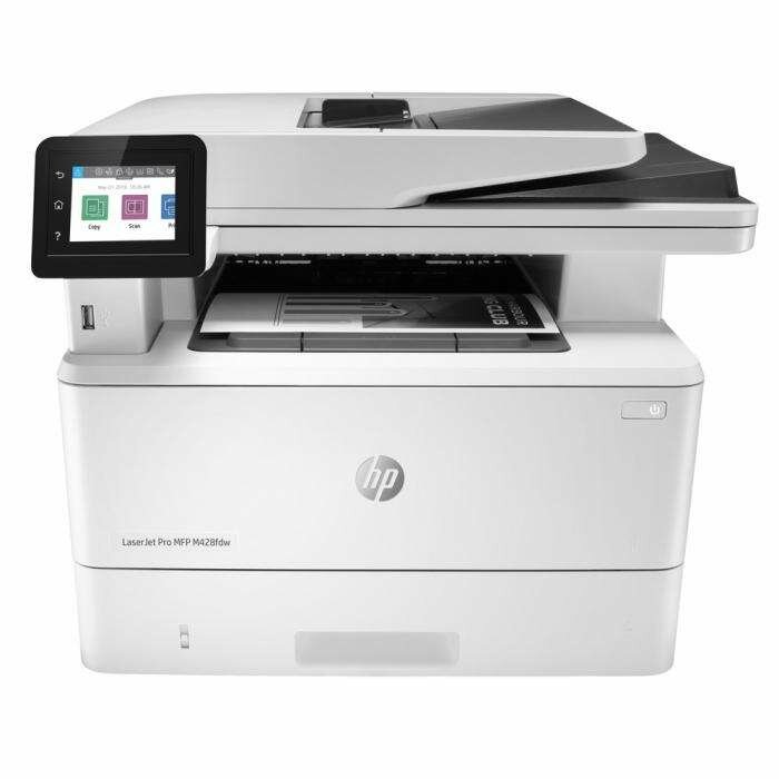 HP LaserJet Pro M428fdw (МФУ лазерное P/S/C/F, A4, 1200dpi, 38ppm, 512Mb, Duplex, DADF50, WiFi, Lan, USB) (W1A30A) (915053)