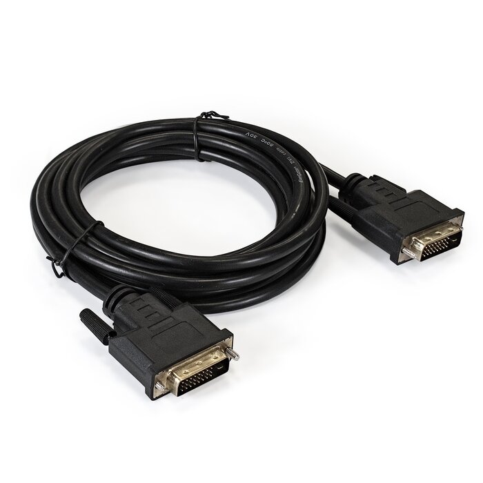 Exegate Кабель DVI-D Dual Link ExeGate EX-CC-DVI2-3.0 позолоченные контакты (3.0м) (oem)