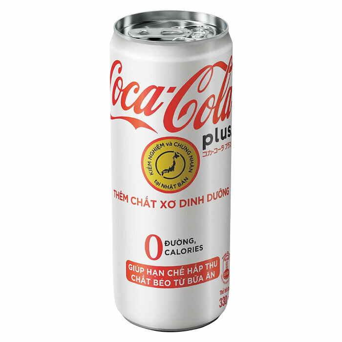 Газированный напиток Coca-Cola Plus (0 калорий) (Вьетнам), 330 мл (3 шт) - фотография № 2