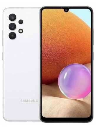 Мобильный телефон Samsung Galaxy A32 4/128 ГБ, белый