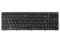 Клавиатура для Lenovo Z570, B570, B590, V570, Z575 (25-012459) (25-013347) (25013375) Black, black frame, гор. Enter ZeepDeep