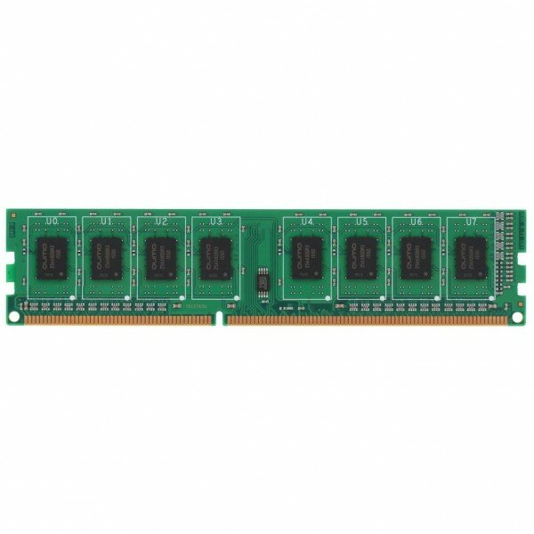 Модуль памяти QUMO DIMM DDR3 4GB (PC3-12800) 1600MHz QUM3U-4G1600K11(R) (256x8chips)