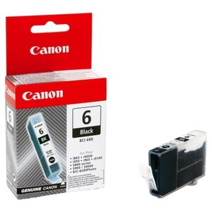 Canon Картридж Canon BCI-6 Bk Black черный 4705A002
