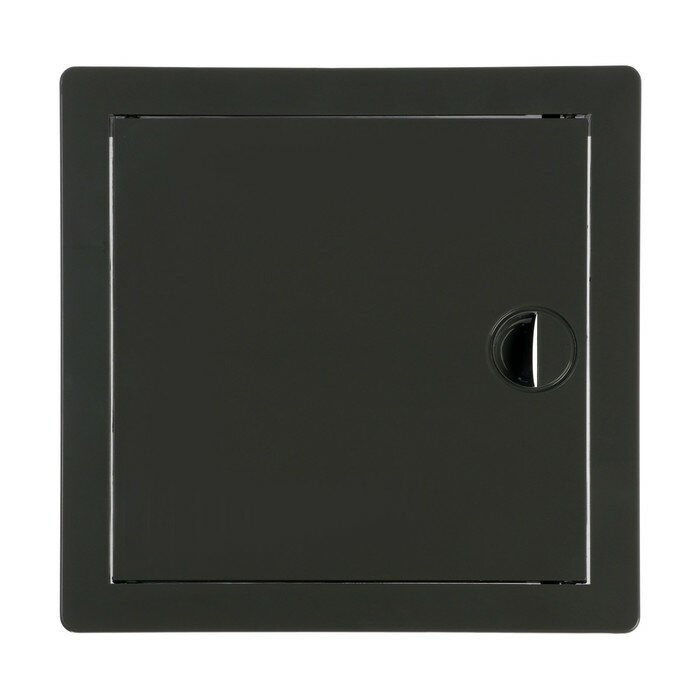 фото Люк ревизионный "виенто" ДР1515, 150 х 150 мм, с ручкой, пластик, серый