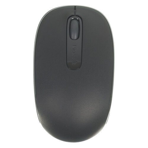 Мышь Microsoft Mobile Mouse 1850 for business, оптическая, беспроводная, USB, черный [7mm-00002]