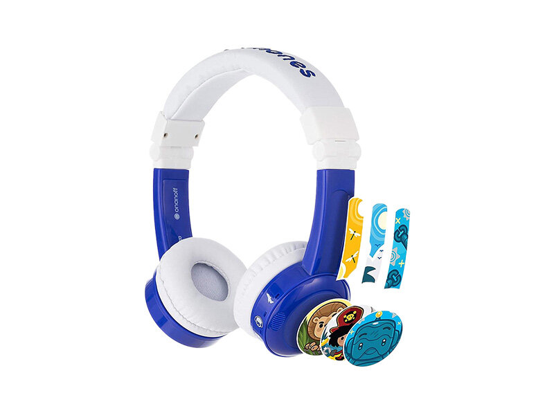 Наушники BuddyPhones Inflight Blue