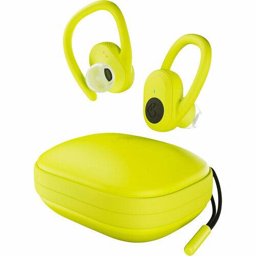 Наушники спортивные беспроводные Skullcandy PUSH ULTRA TRUE WIRELESS IN-EAR, желтые (S2BDW-N746)