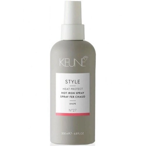 Keune STYLE HOT IRON SPRAY / Спрей-термозащита для укладки утюжком, №27, 200 мл.