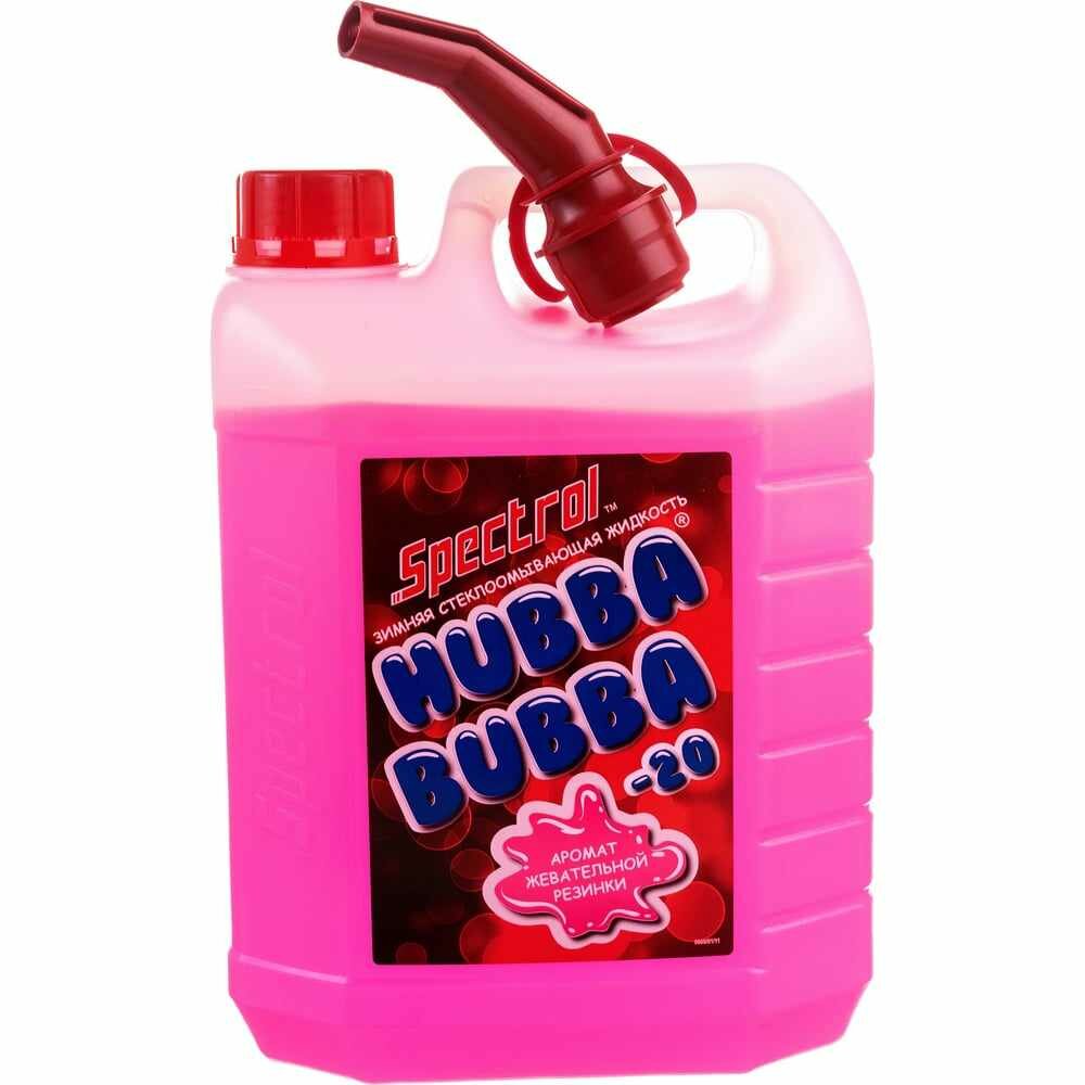 Spectrol спектрол Омыватель стекол зимний "Hubba Bubba" -20 (с ароматом жеват. резинки) 4л 9669