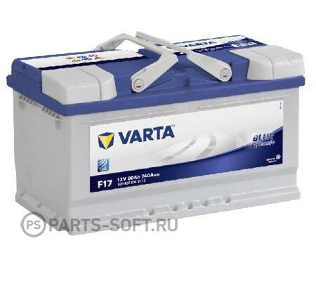 VARTA 580406074 Аккумуляторная батарея Blue Dynamic [12V 80Ah 740A B13]