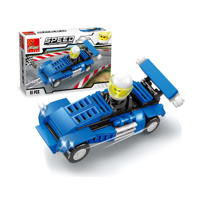 Конструктор «Спорткар», 61 деталь(В наборе1шт.)