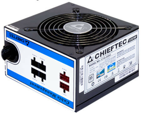 Блок питания ATX Chieftec CTG-750C