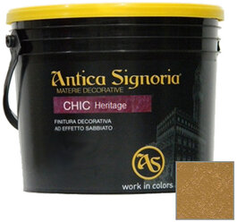 Декоративное покрытие Antica Signoria Chic Heritage Prestige T60 Base Gold + 2 toner 1,25 л