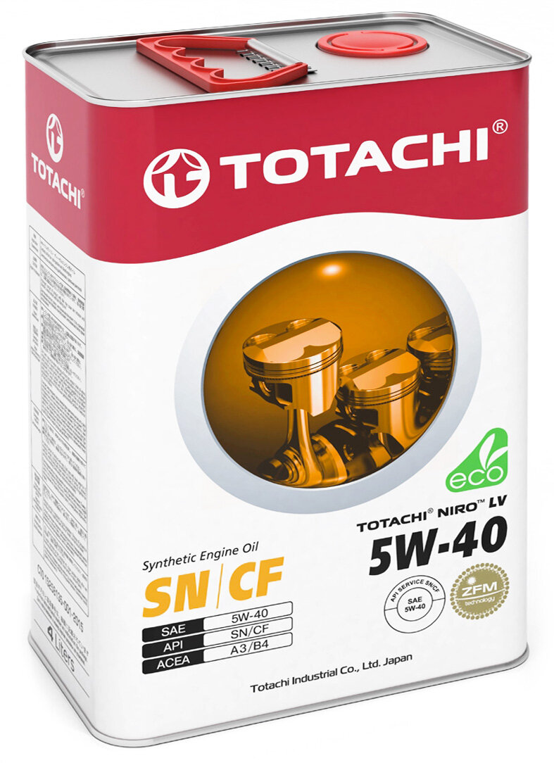   TOTACHI NIRO LV 5W-40 . API SN/CF 4