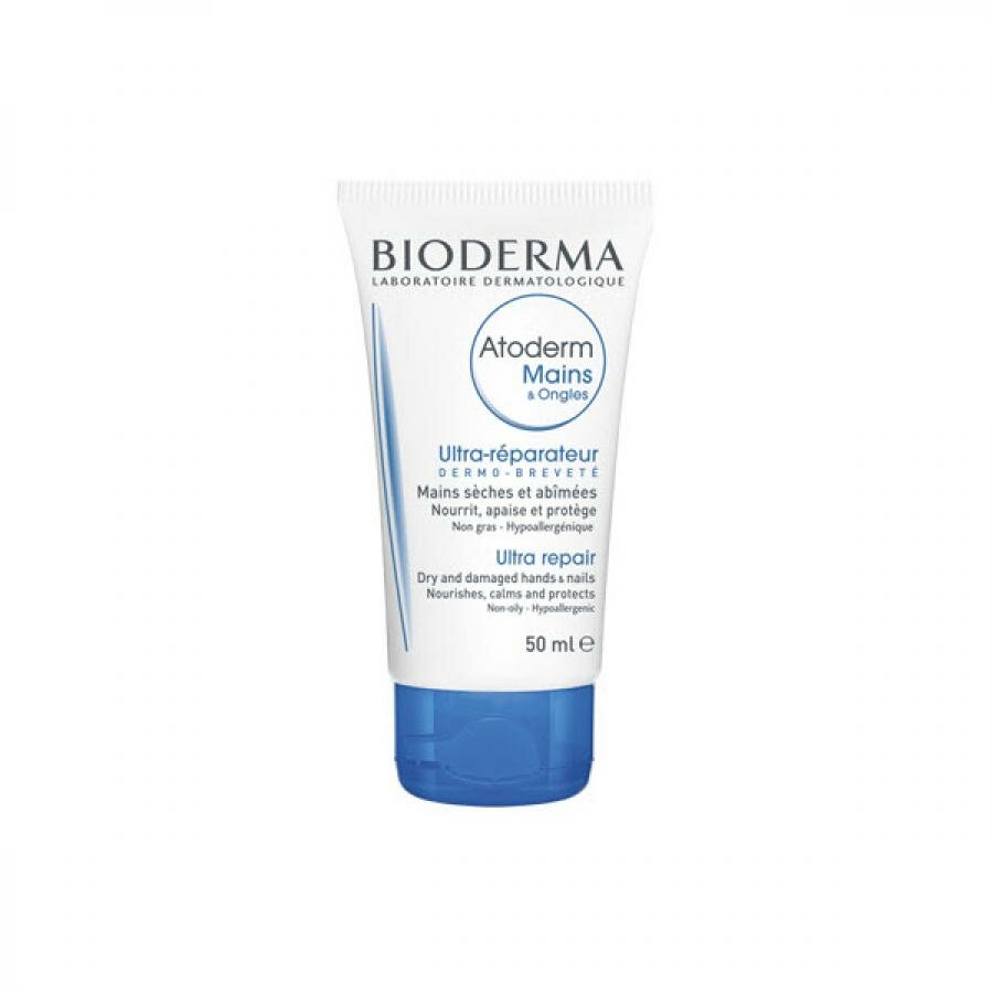 Крем для рук Bioderma Atoderm Атодерм, 50 мл, для сухой и раздраженной кожи