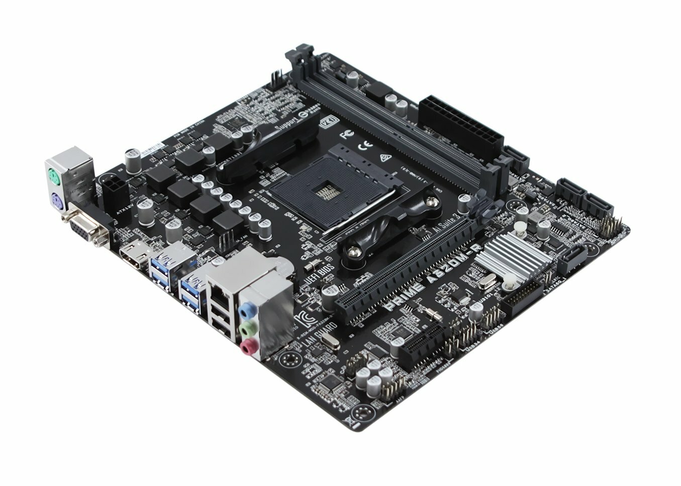 Материнская плата Asus PRIME A320M-R-SI Socket AM4 (90MB0XD0-M0ECY0)