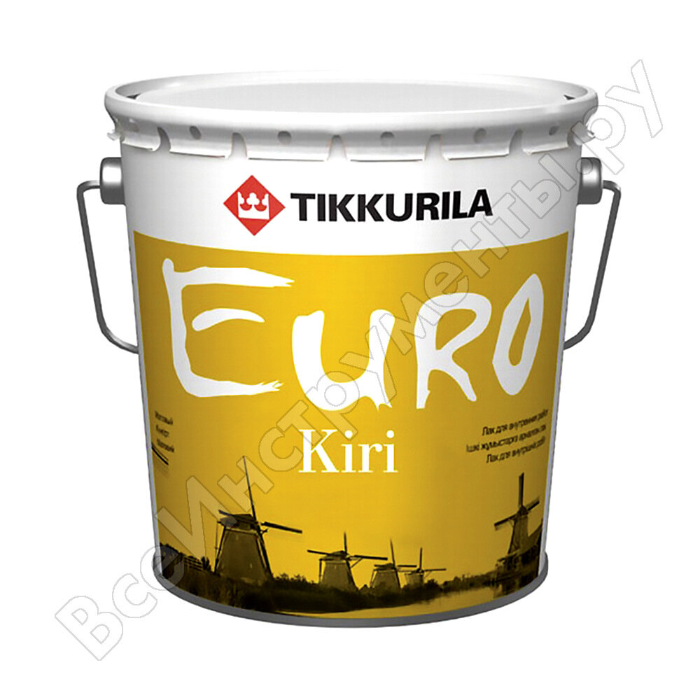 Паркетный лак Tikkurila Euro Kiri