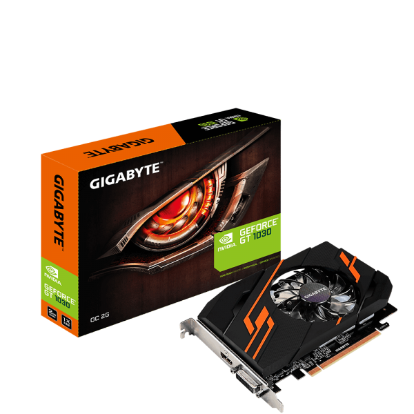 Видеокарта GIGABYTE GT1030 2GB GDDR5 GV-N1030OC-2GI