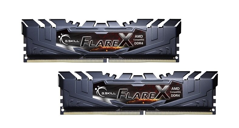 Оперативная память G.Skill FLARE X Black DDR4 16Gb (2x8Gb) 3200MHz (F4-3200C16D-16GFX)
