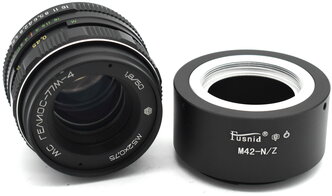 Светосильный портретный объектив Гелиос-77М-4 МС 1.8/50 для Nikon Z красивое боке