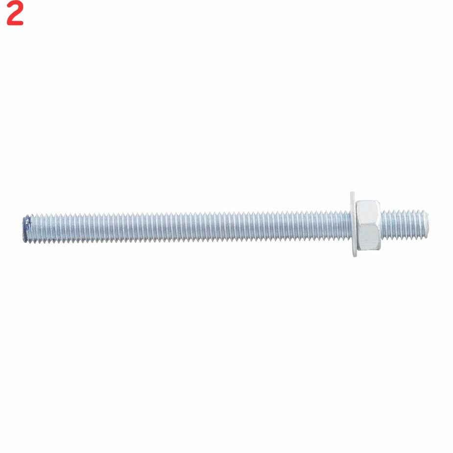 фото Инъекционная шпилька для химического анкера 8х110 мм Tecfi (2 шт.) (2 шт.)