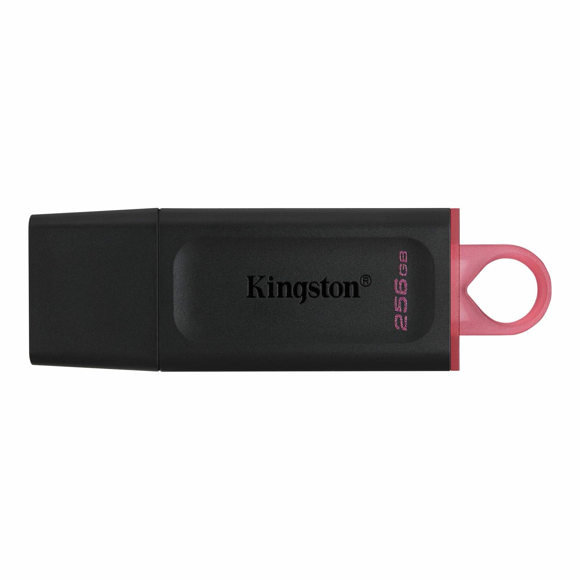 Флешка Kingston 256Gb DataTraveler Exodia (DTX/256GB) USB3.1 черный/красный