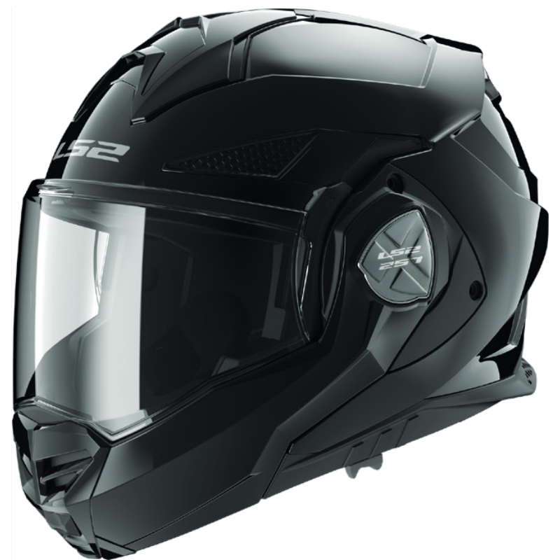 Шлем мото LS2 (ЛС2) FF901 ADVANT X SOLID черный матовый S